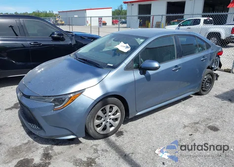 2020 Toyota Corolla Le z USA, uszkodzony, nr VIN 5YFEPRAE9LP026137